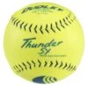 Dudley Thunder SY 11" Classic W Synthetic USSSA Slowpitch Softballs (DOZEN): 4U542Y