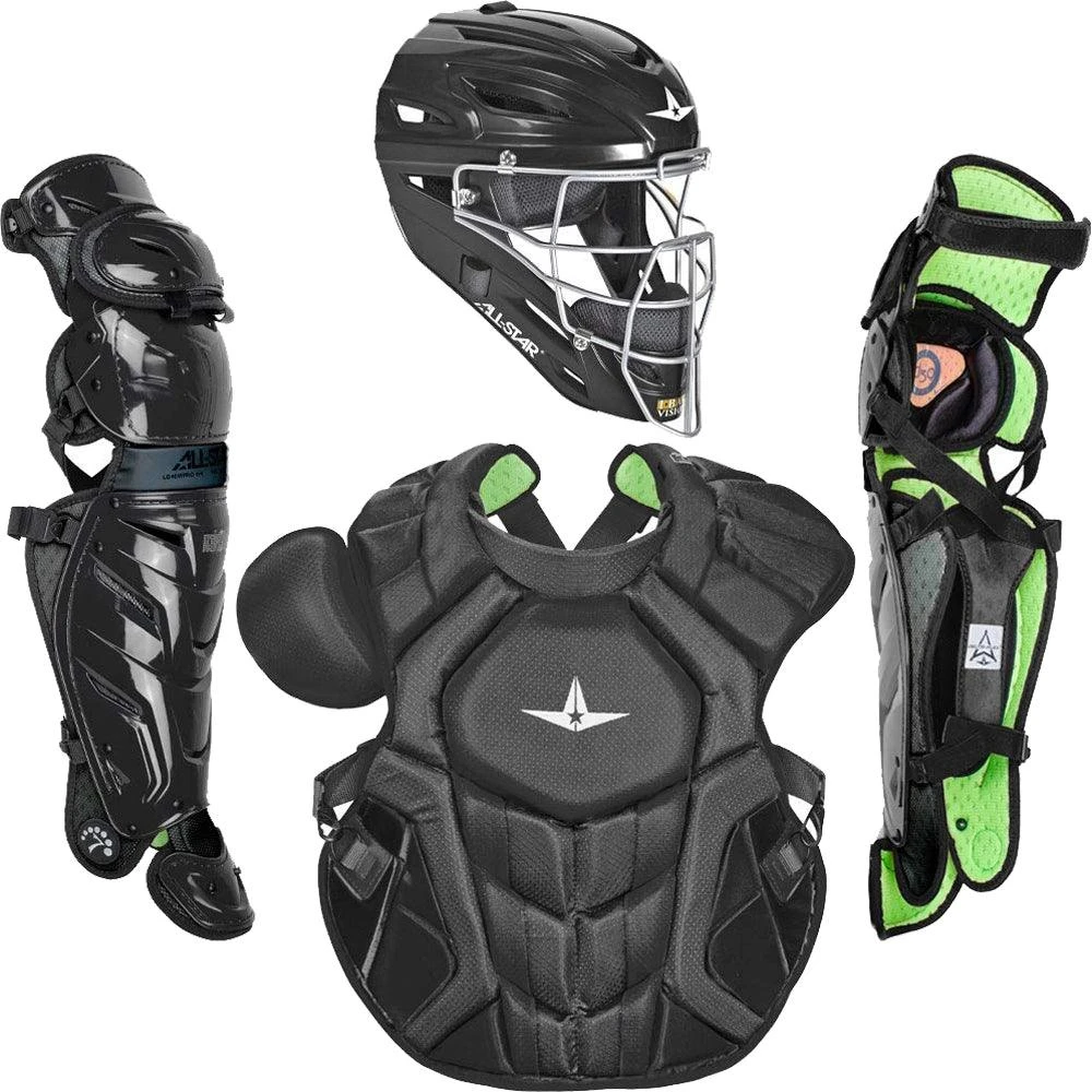 All-Star S7 Axis Elite (Ages 9-12) Solid Catcher's Kit NOCSAE Approved: CKCC912S7XS - Image 2