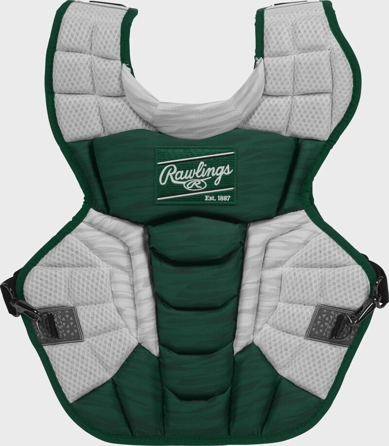 Rawlings Intermediate Dark Green VELO 2.0 Catcher's Gear Box Set: CSV2I-DG/W - Image 4