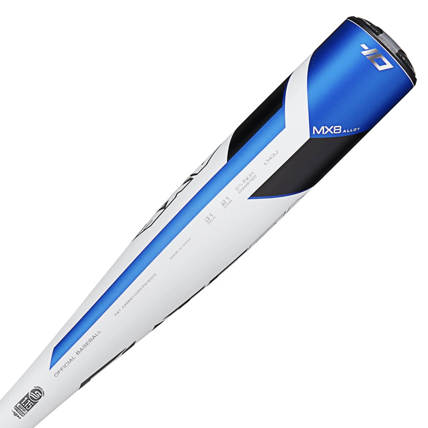 2022 Axe Elite One (-10) USSSA Baseball Bat: L143J - Image 6