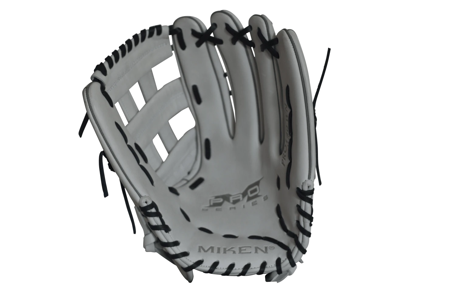 Miken Pro Series 14" Slow Pitch Fielding Glove - White/Navy: PRO140WN - Image 3