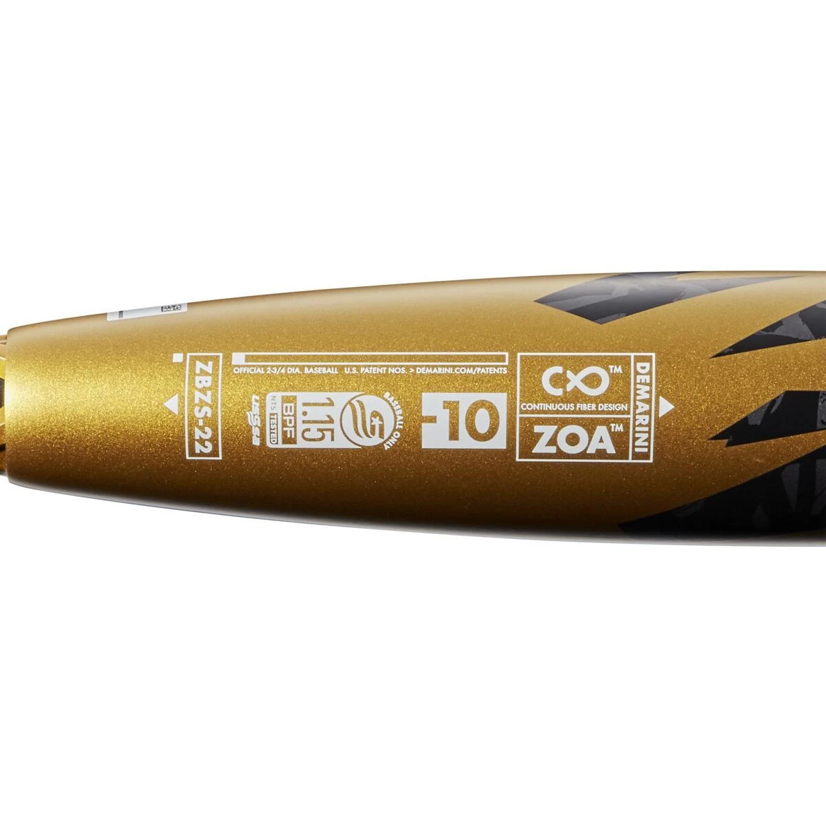 2022 DeMarini Zoa (-10) USSSA Baseball Bat: WTDXZBZ-22 - Image 9