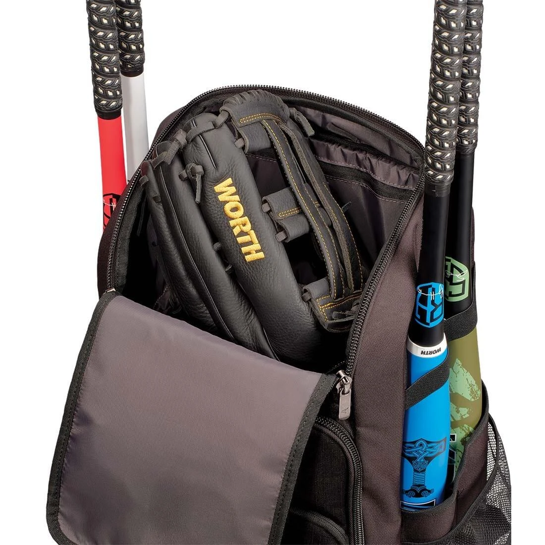 Worth Pro Slowpitch Backpack: WBA004 - Image 4